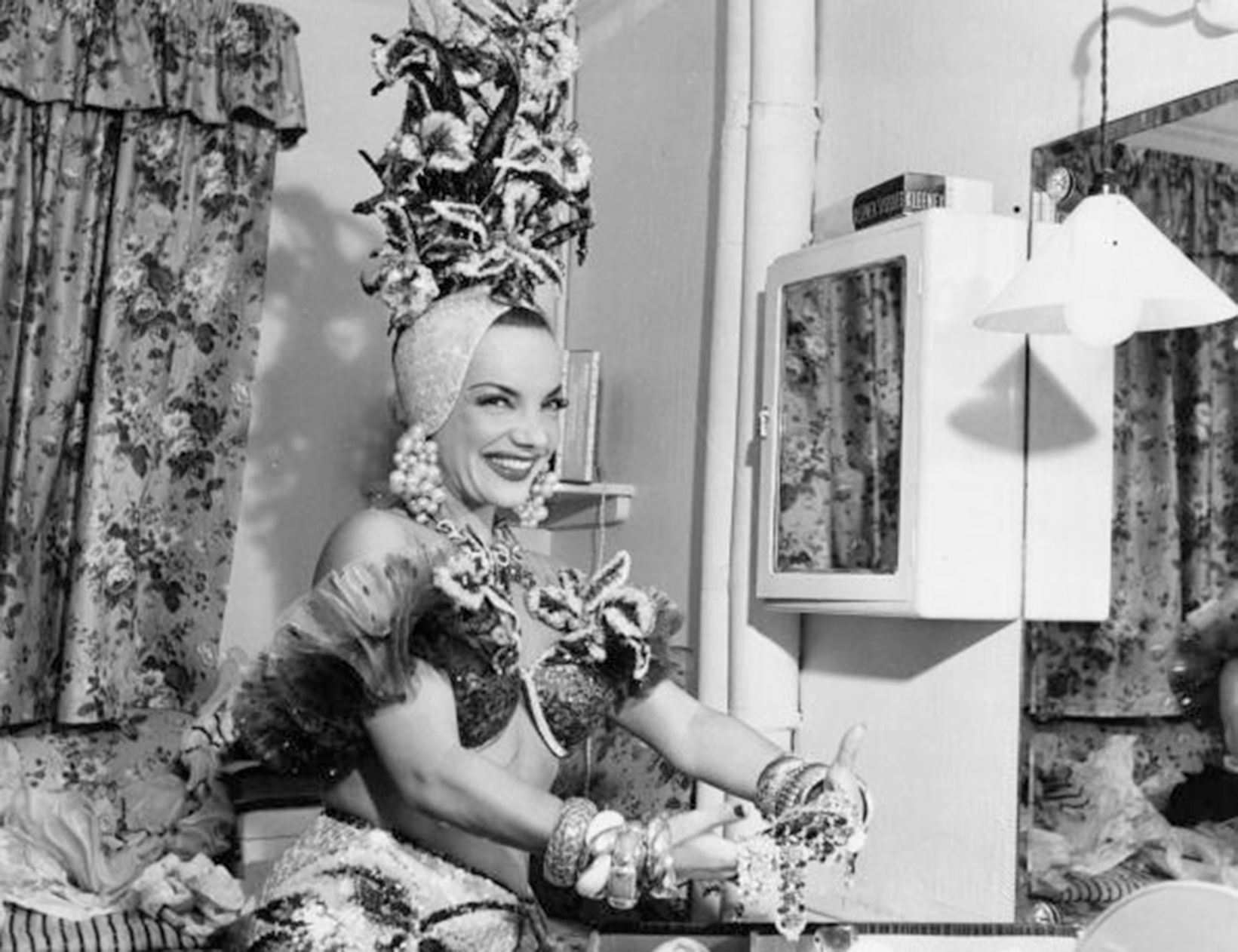 Carmen Miranda's fruit hat